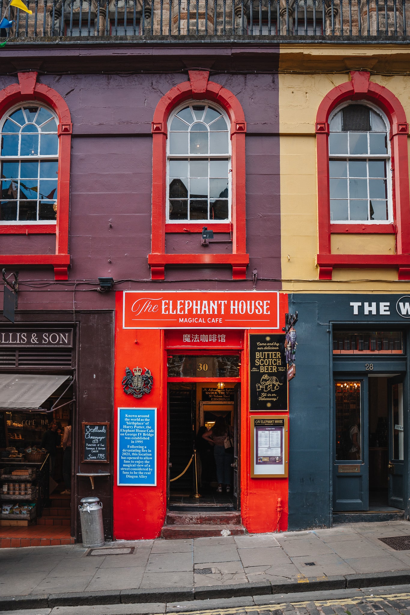 Devanture d’une boutique consacrée à Harry Potter sur Victoria Street