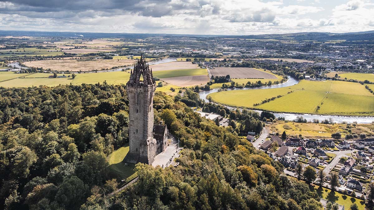 Monument national William Wallace sur Abbey Craig à Stirling