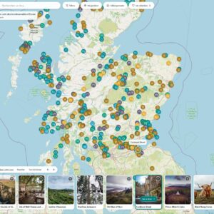 La grande carte des incontournables d’Écosse – Image 1